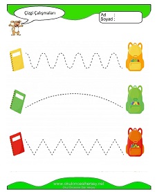 Çizgi Çalışma Sayfaları